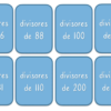 Juego de cartas múltiplos y divisores - Imagen 2