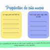 Ficha propósitos año nuevo - Imagen 4